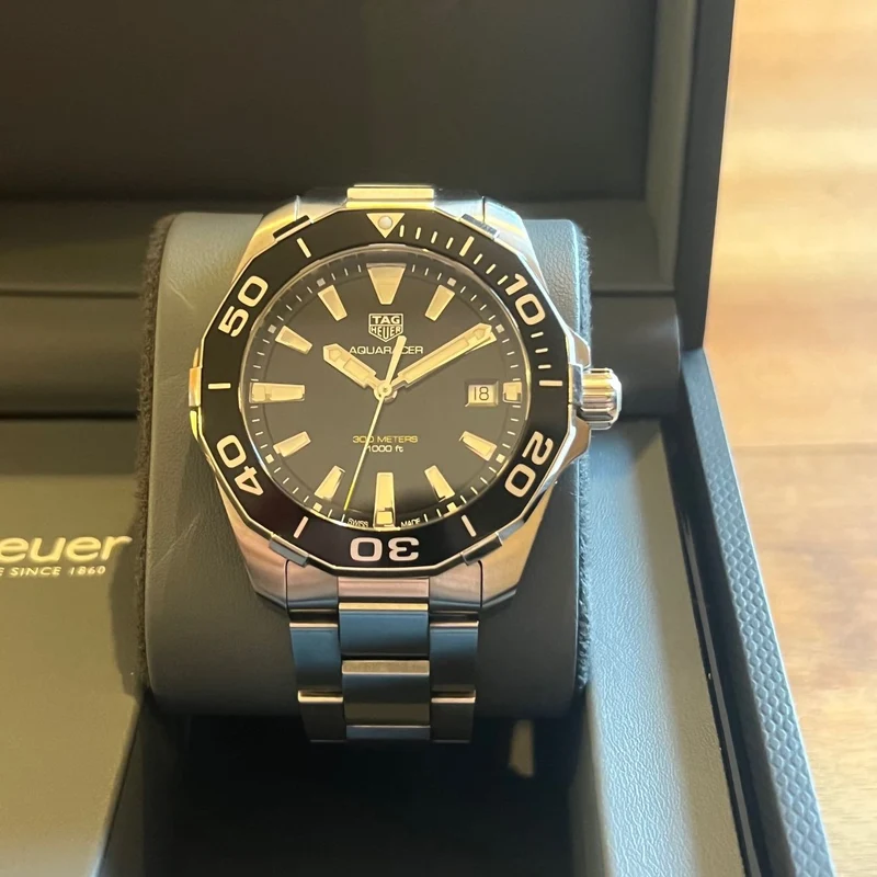 Tag Heuer Aquaracer Ensemble complet 10/2021 WAY111A.BA0928