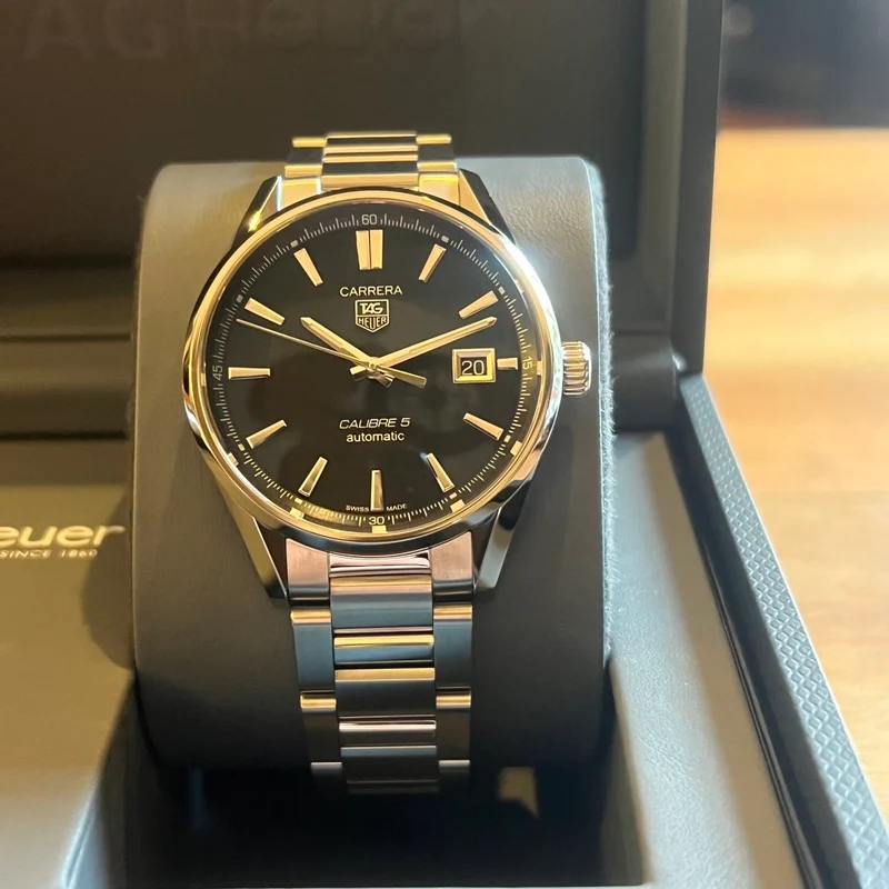 Tag Heuer Carrera Cal 5 02/2021 Coffret complet WAR201A-1