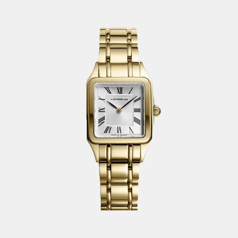 Montre Herbelin Femme Luna en Acier Doré 17457BP1N01