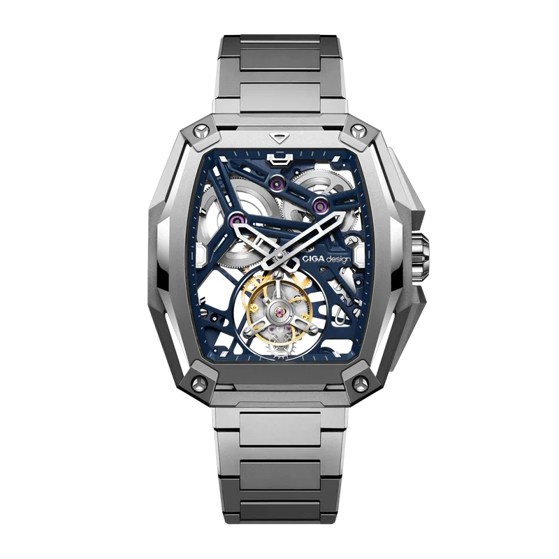 CIGA design Squelette Tourbillon Hunter