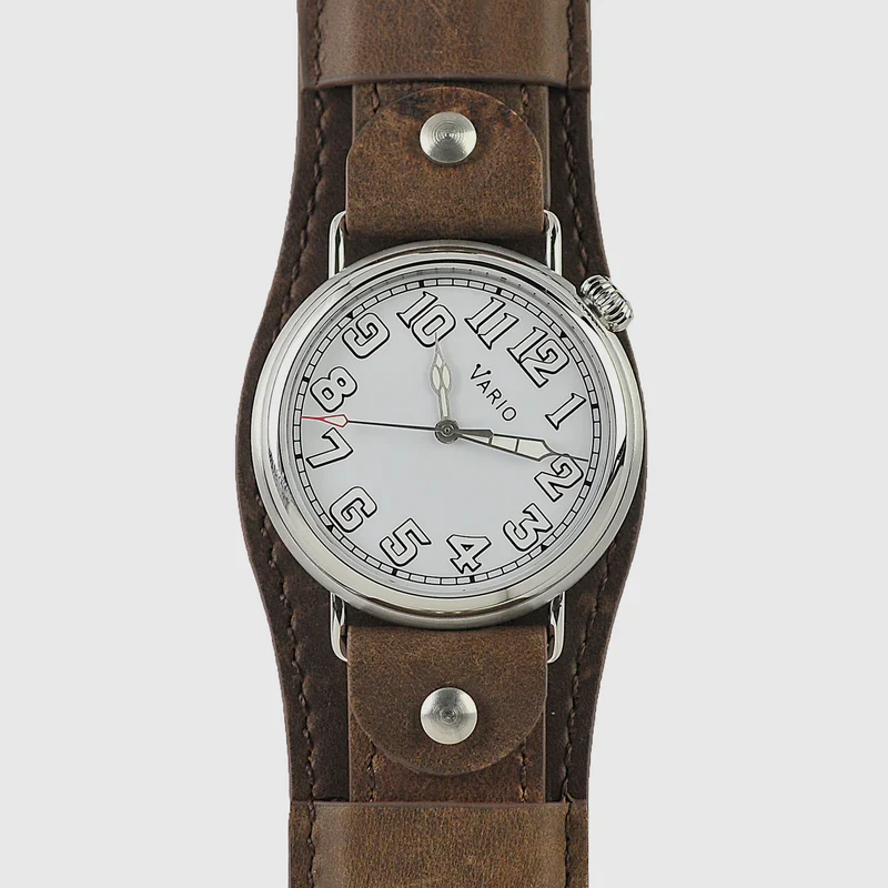 Vario 1918 Pilot White Dial