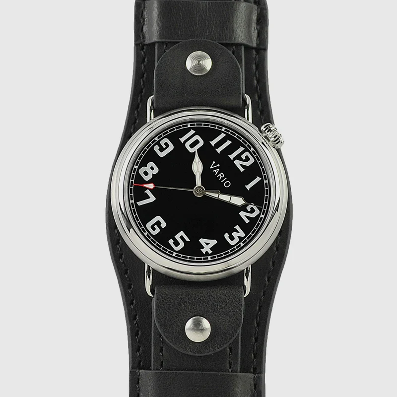 Vario 1918 Pilot Black Dial
