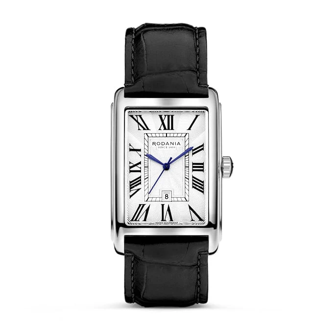 Montre RODANIA Homme en Cuir Noir R32001