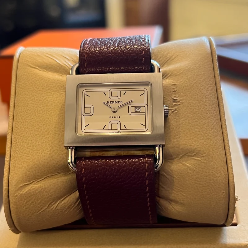 Hermès Quartz Barénia 10-2022 Ensemble complet BA1.510