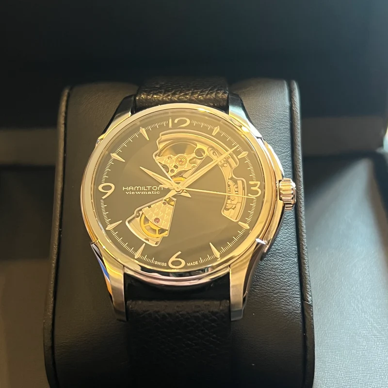 Hamilton Jazzmaster Open Heart Automatic Coffret complet H325651
