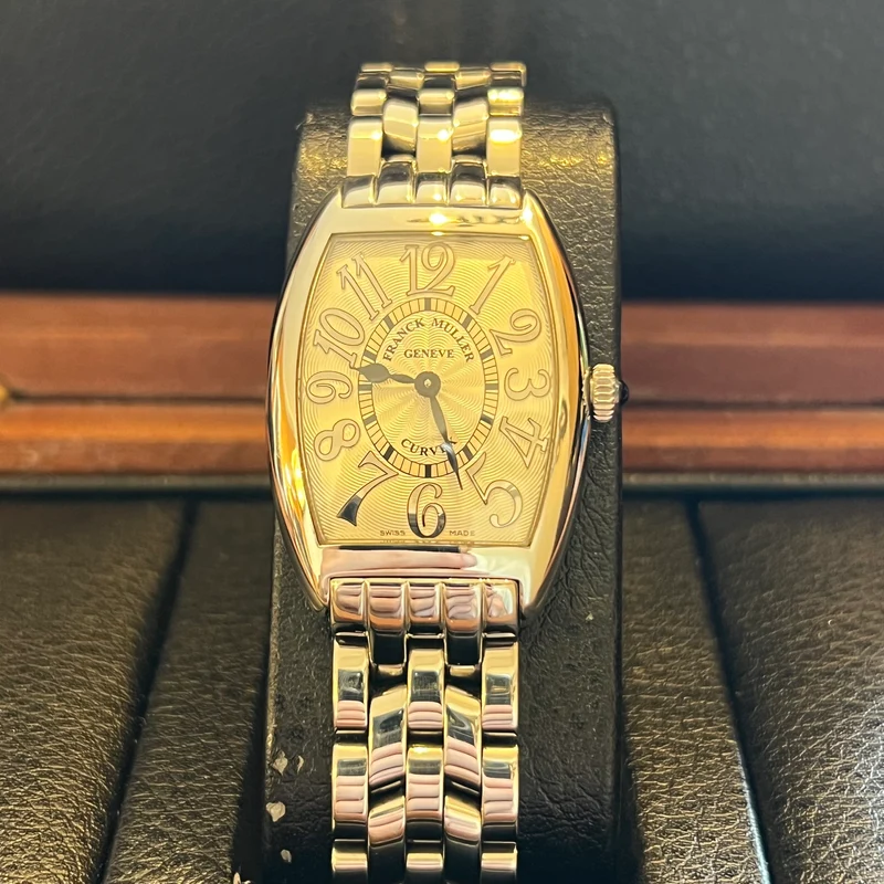 Franck Muller Tonneau Curvex Ensemble complet 1752QZREL