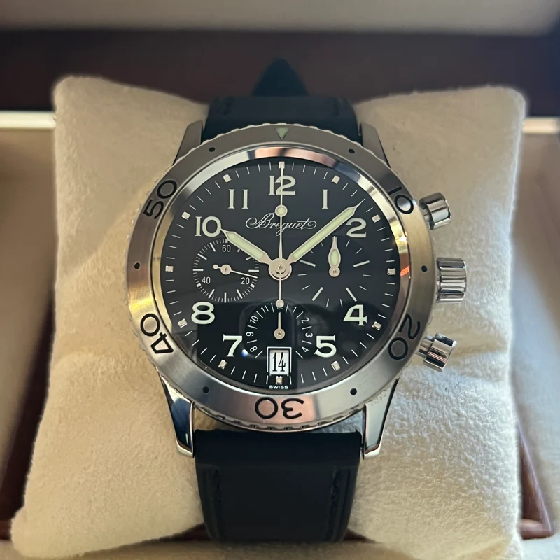 Coffret complet Breguet Type XX Transatlantique 3820ST/H2/9W6