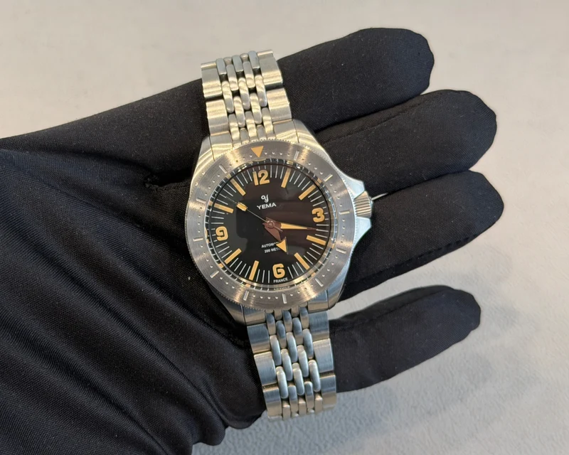 Yema Diver cadran noir