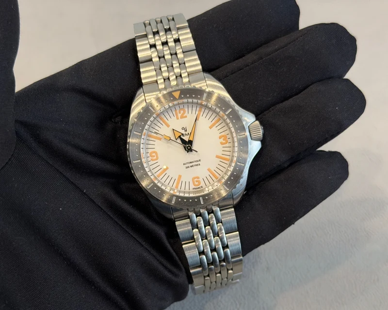 Yema Diver cadran crème