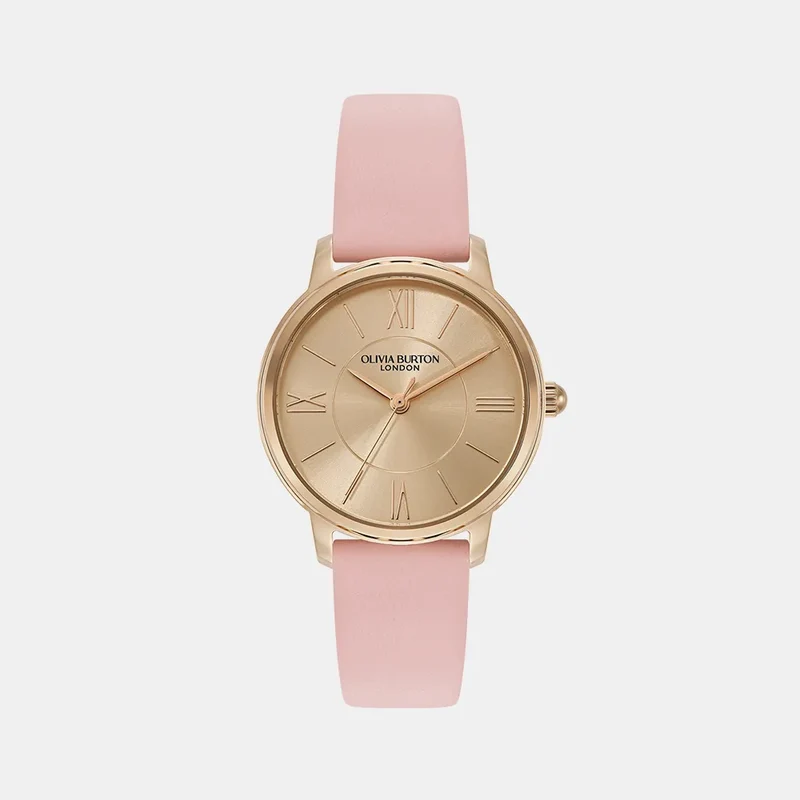 Montre OLIVIA BURTON Femme Westbourne en Cuir Rose 24000353