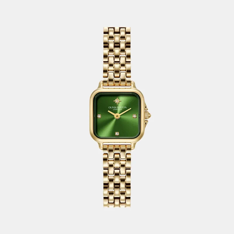 Montre OLIVIA BURTON Femme Grosvenor en Acier Doré 24000364