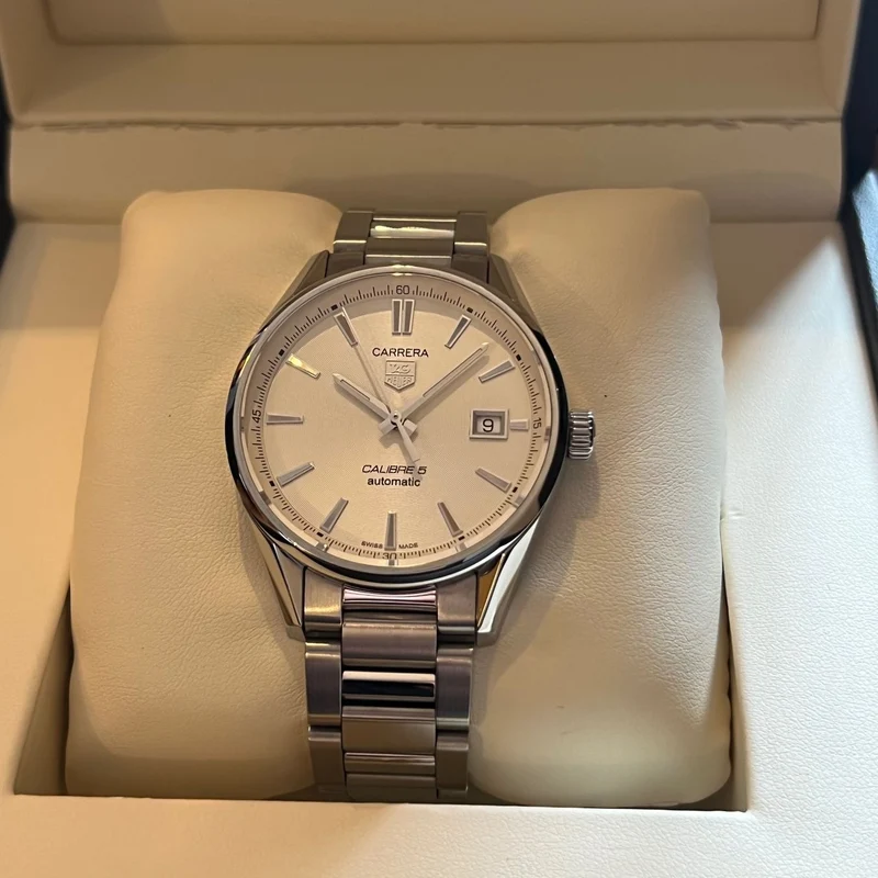Coffret complet TAG Heuer Carrera Cal 5 07-2017 WAR211B.BA0782