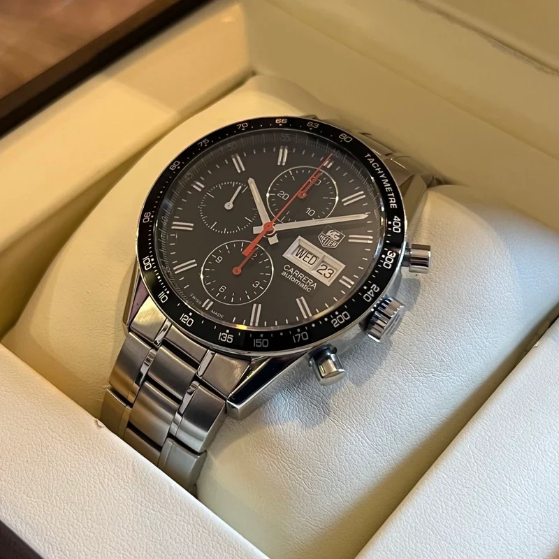Coffret complet Tag Heuer Carrera Cal.16 CV201AH.BA0725