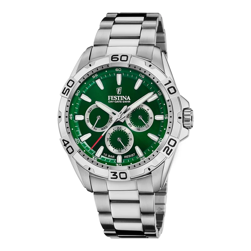Festina Multifunction Hommes Montre Argent F20623/3
