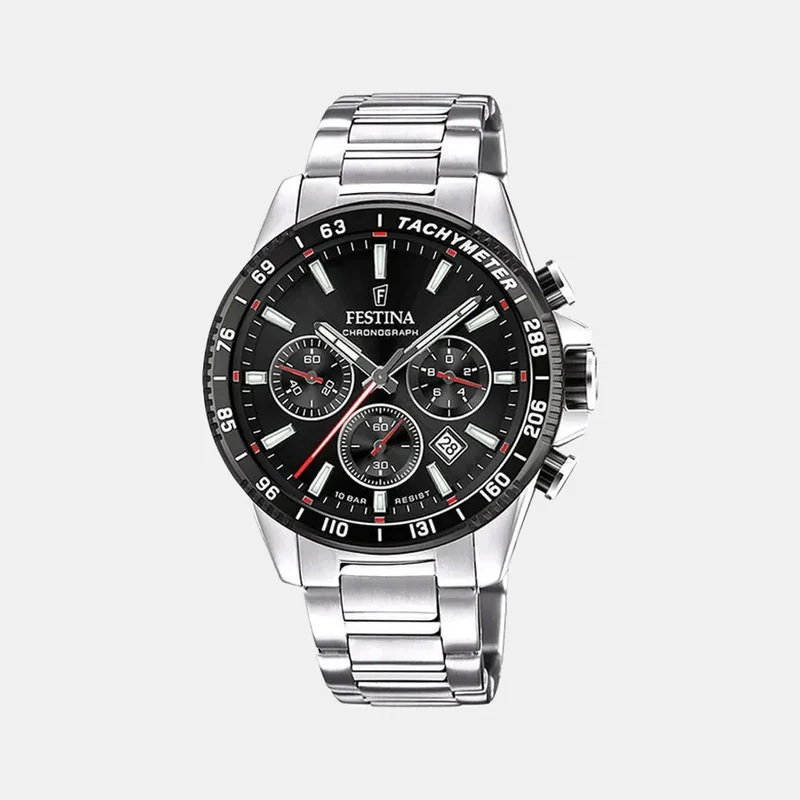 Montre FESTINA Homme Timeless Chronographe en Acier F20560/6