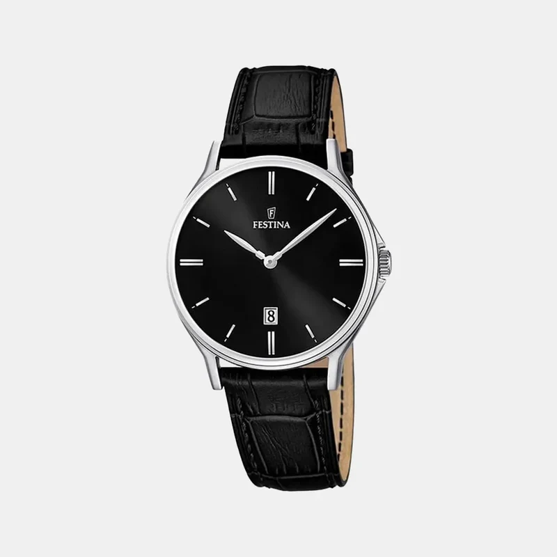 Montre FESTINA Homme Classique en Cuir Noir F16745/5