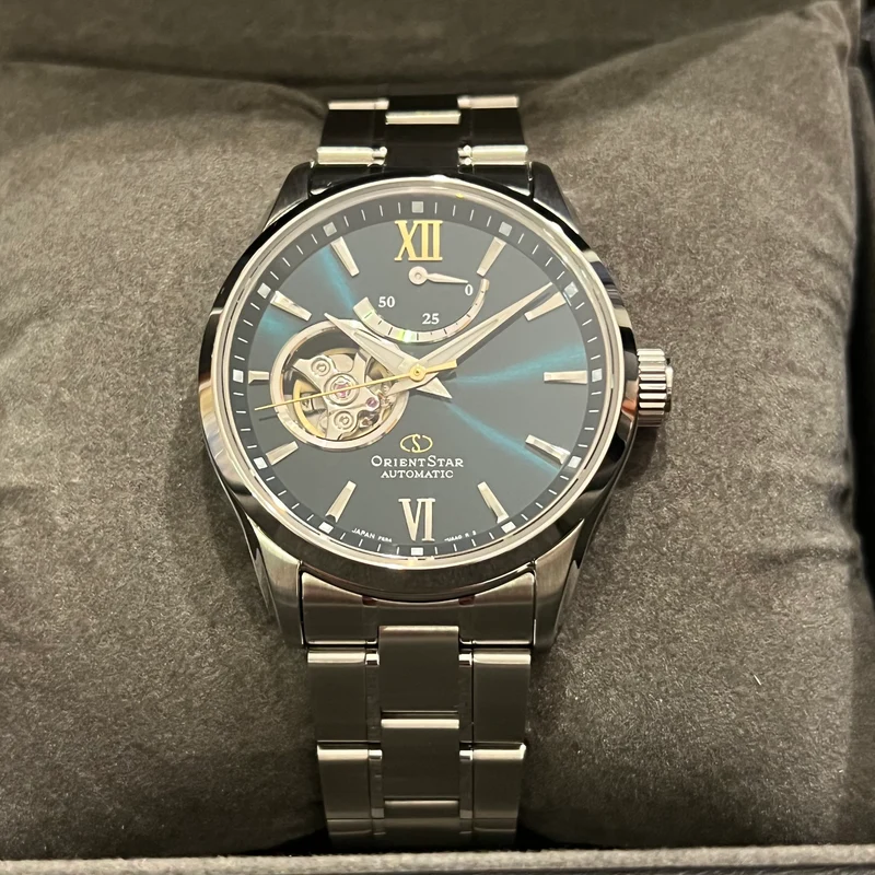 Orient Star Coffret complet Open Heart 08-2024 RK-AT0003E