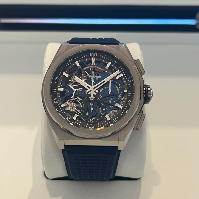 Zenith Defy El Primero 21 ensemble complet 95.9002.9004/78.R590