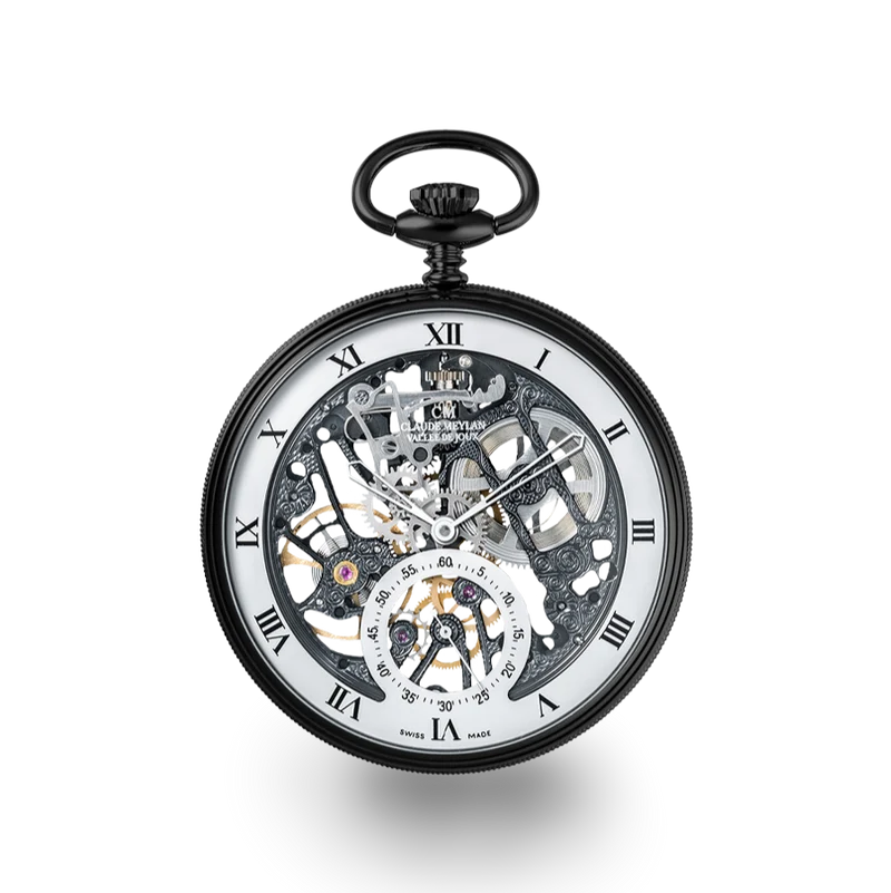 Claude Meylan Montre de poche squelette 2122-N