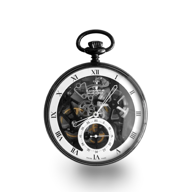 Claude Meylan Montre de poche squelette 2123-N