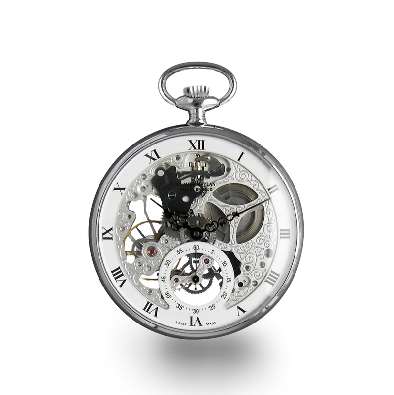 Claude Meylan Montre de poche squelette 2121