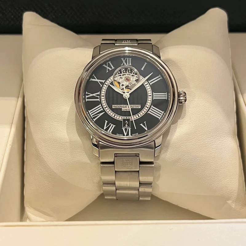Coffret complet Frédérique Constant Classics Open Heart FC-315BS3P6B