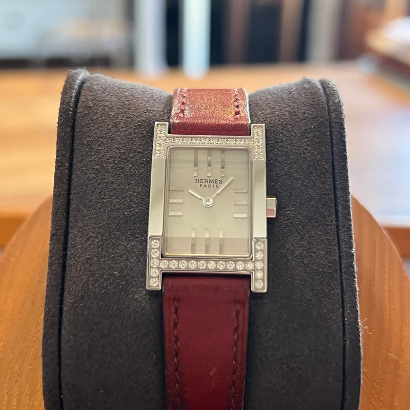 Hermès Tandem Diamond Bezel TA1.230