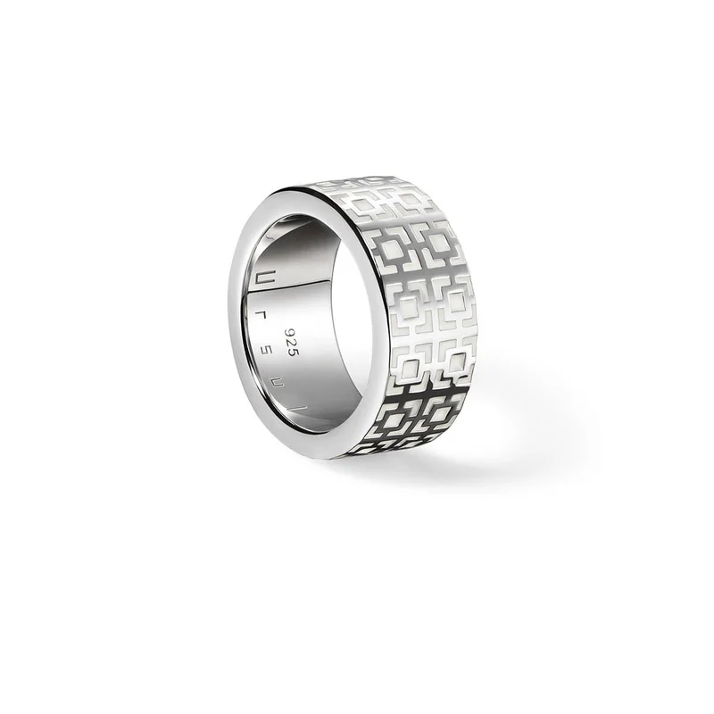 Bague femme argent | MONOGRAMME
