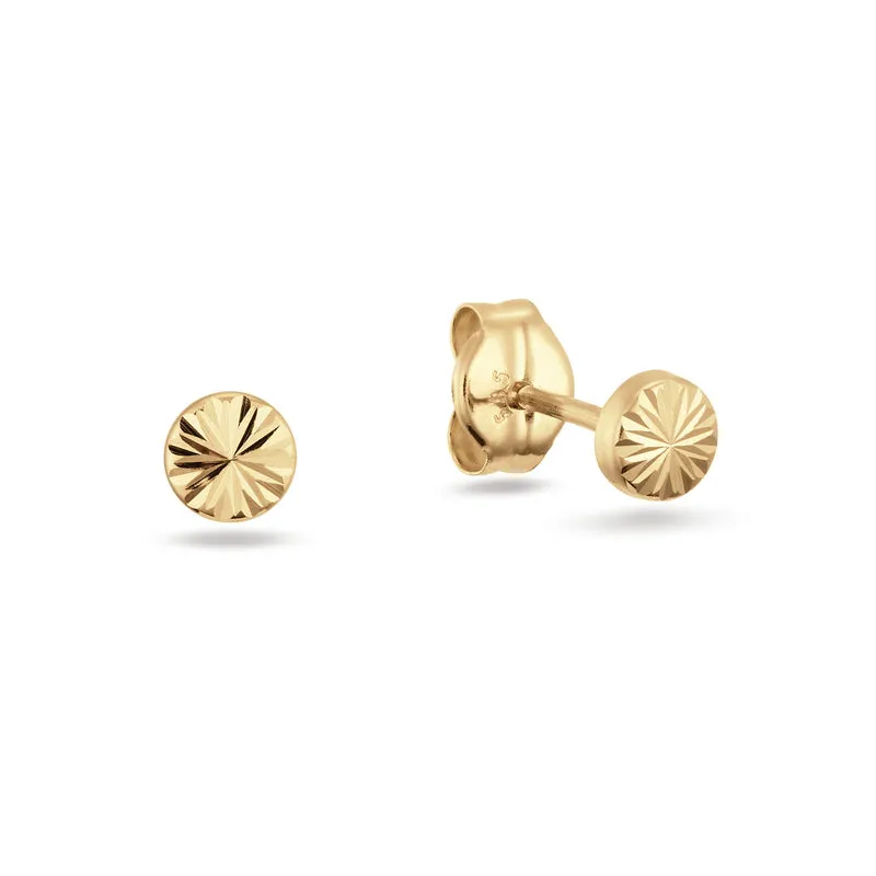 Jackie Gold Soleil Clous D'Oreilles En Or 14 Carats 585 JKE25.523