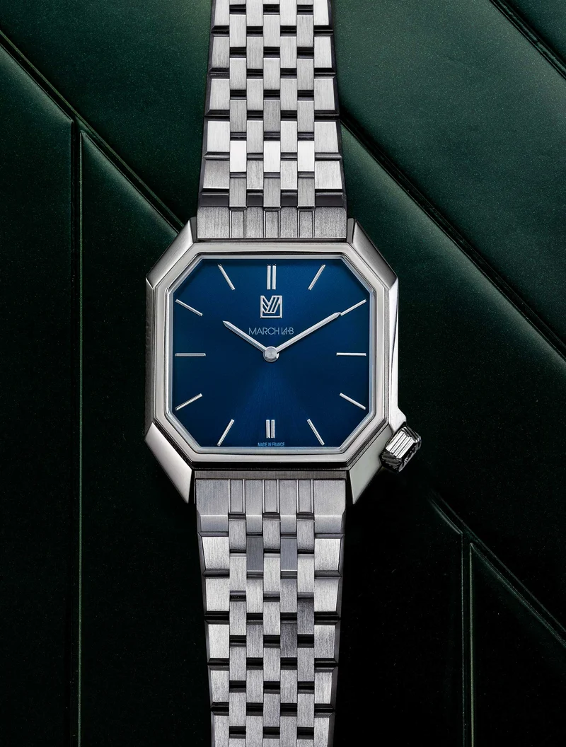 Montre MANSART ELECTRIQUE Navy
