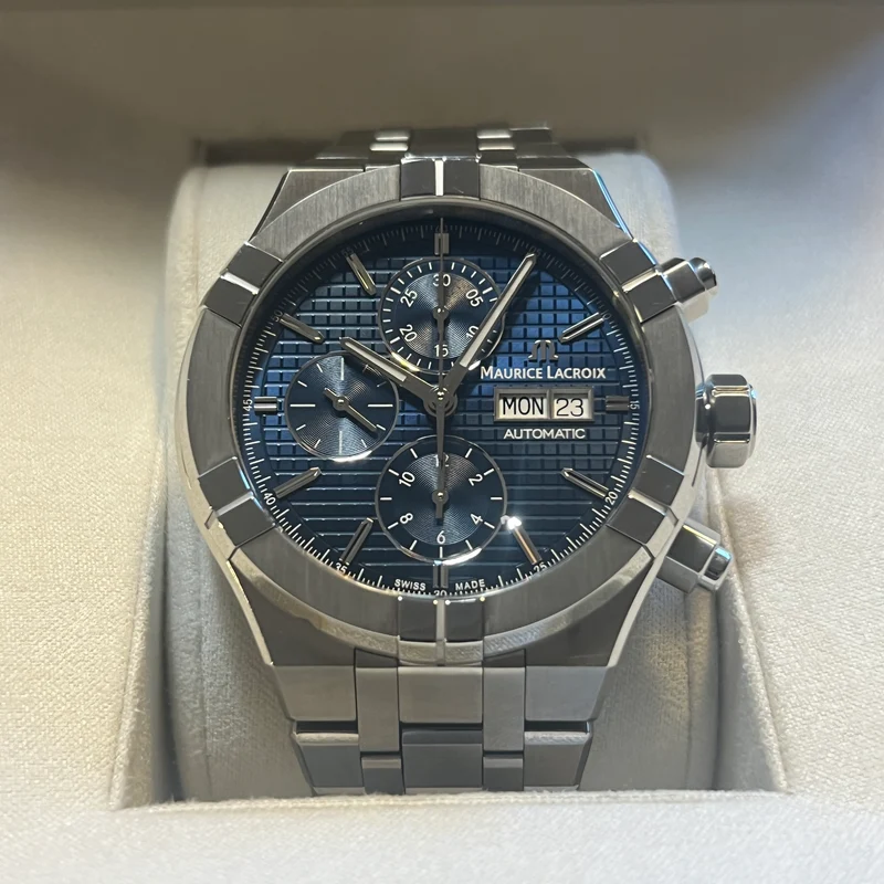 Maurice Lacroix Ensemble complet Aikon Chrono Auto AI6038-SS002-430-1