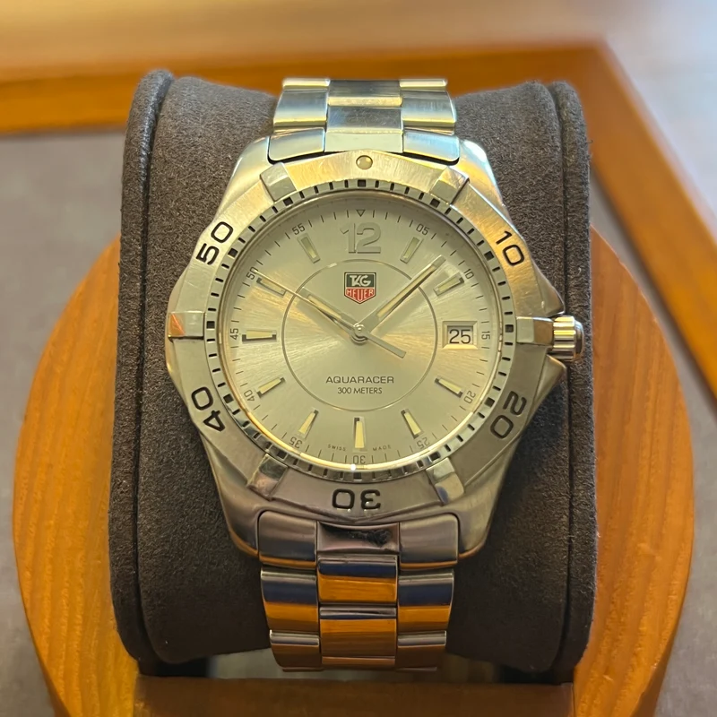 TAG Heuer Aquaracer Cadran Argent Quartz WAF1112