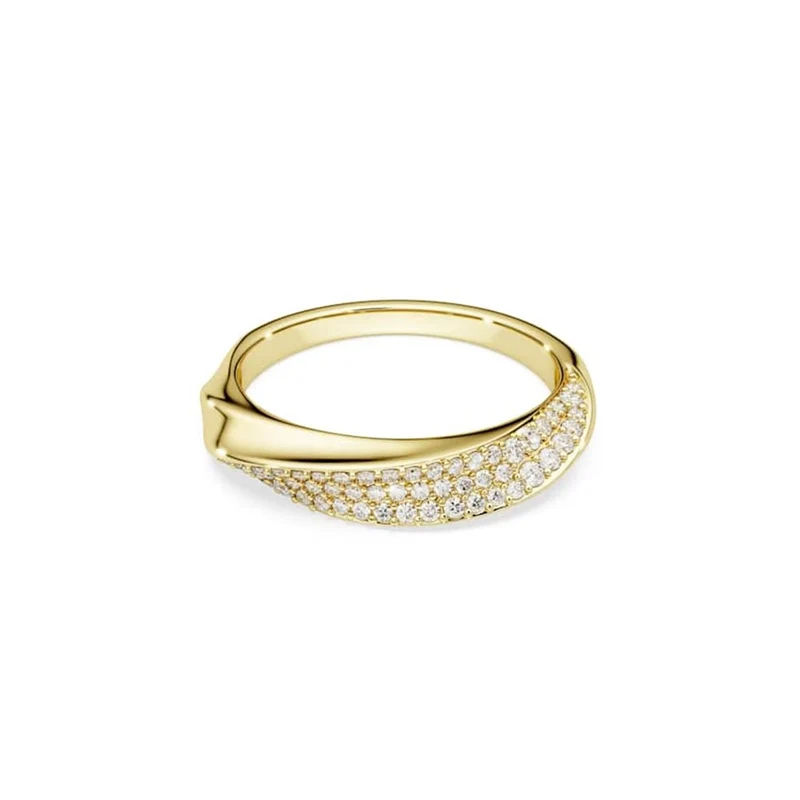 Swarovski Bague Classica en argent sterling plaqué or 5746020
