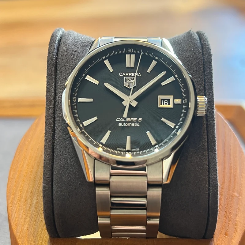 Tag Heuer Carrera Cadran Noir Ensemble Complet WAR211A-1