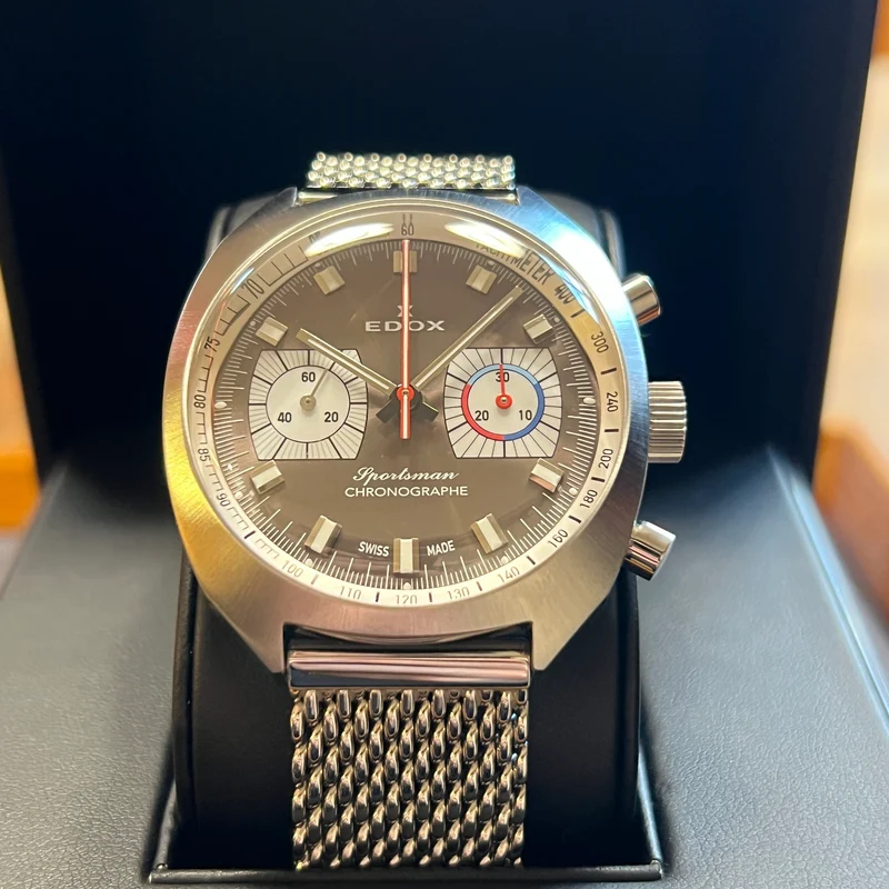 Edox Coffret complet Sportsman Chrono Édition Limitée 8202