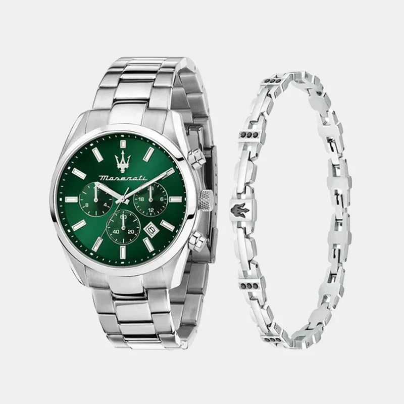 Montre MASERATI Homme Attrazione Coffret Montre et Bijoux R8853151017