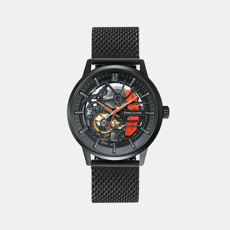 Montre PIERRE LANNIER Homme Paddock Automatique en Acier 338A459