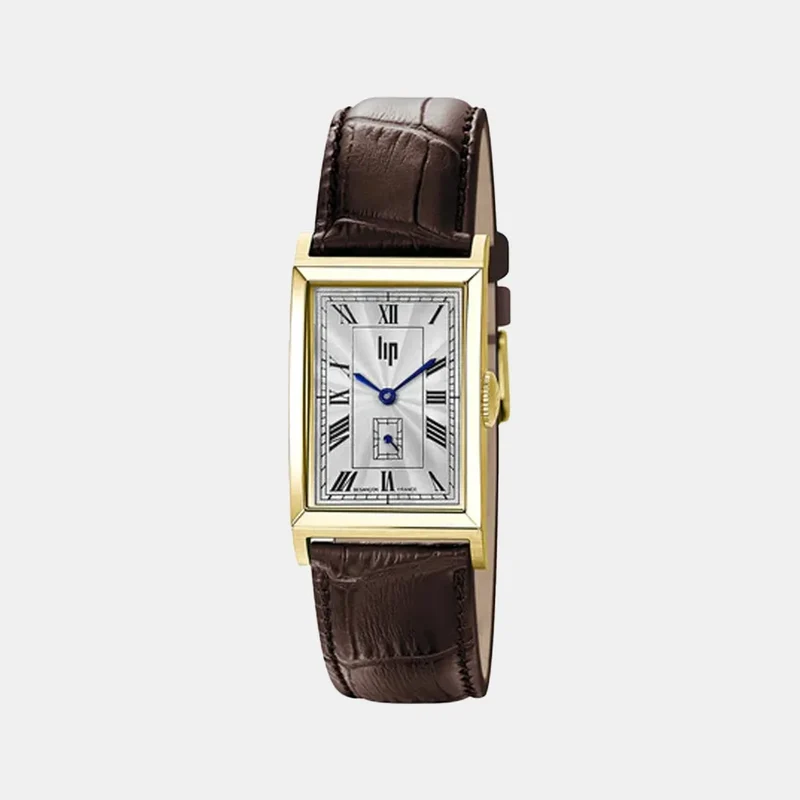 Montre LIP Homme Churchill en Cuir Marron 671928