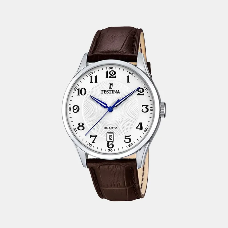 Montre FESTINA Homme Classique en Cuir Marron F20426/1