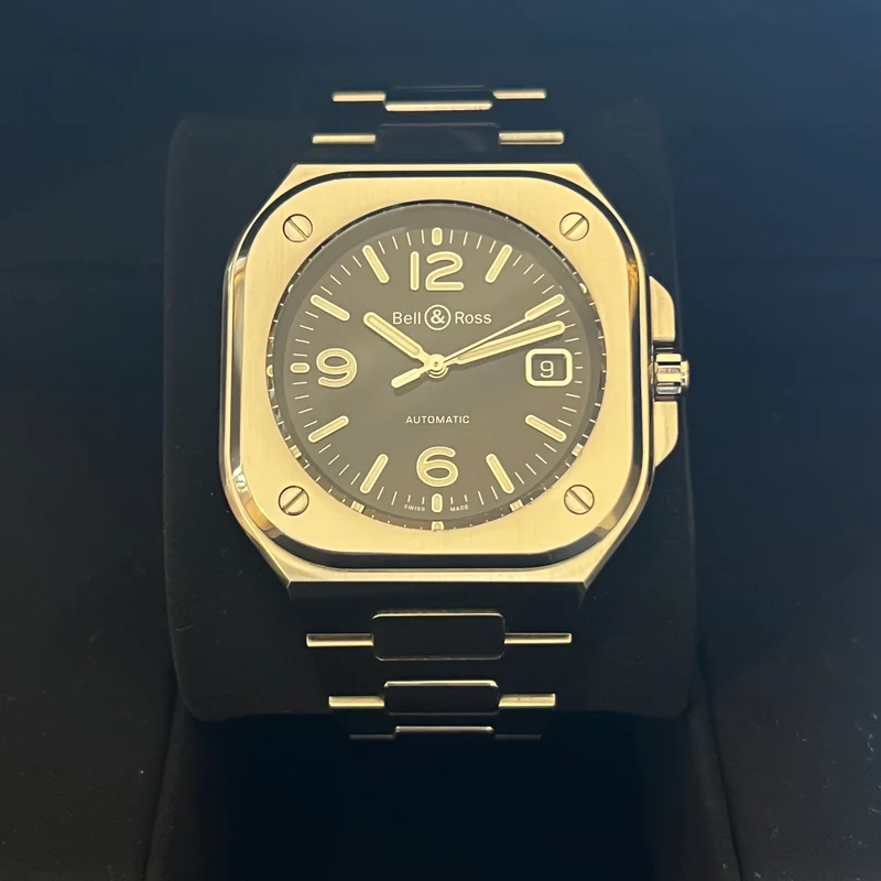 Bell & Ross Montre automatique avec date complète BR05A-BL-ST/SST