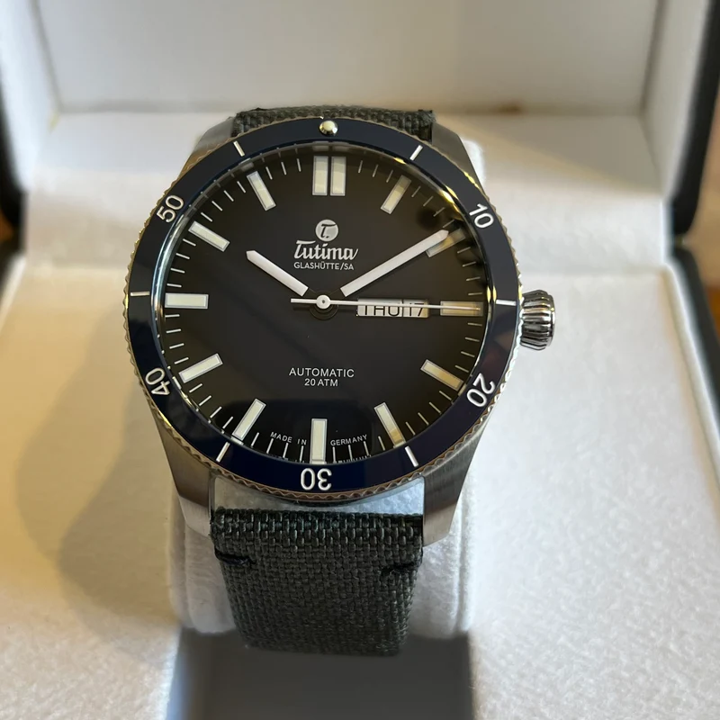 Tutima Glashutte Grand Flieger Airport Ensemble complet 6106-01
