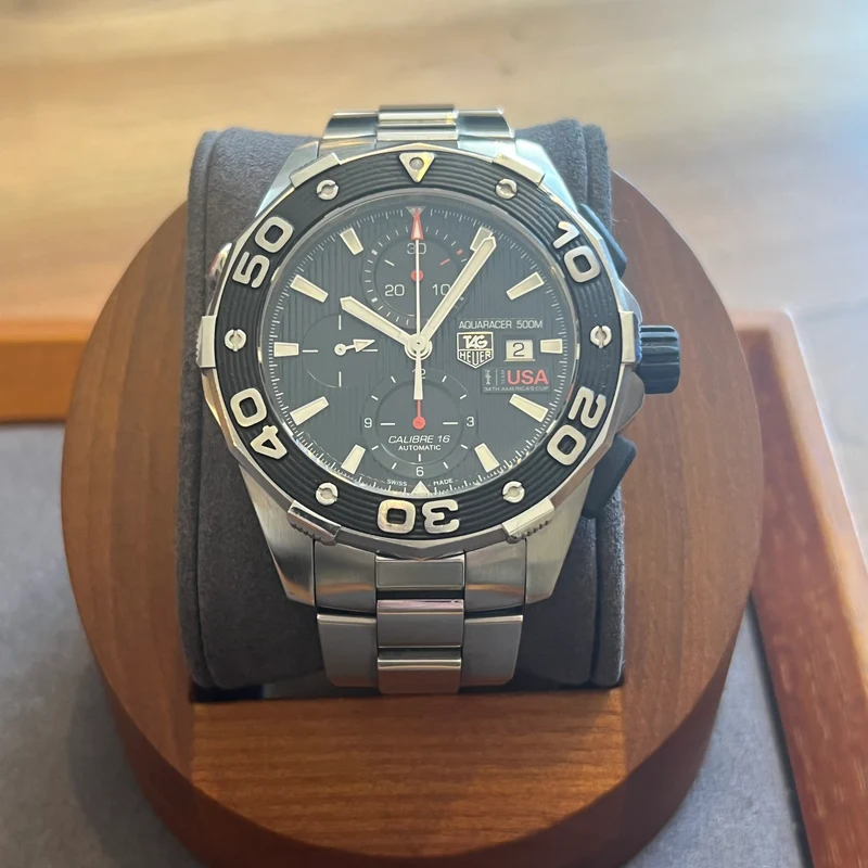 Tag Heuer Aquaracer 500M Calibre 16 Chrono Oracle Team USA CAJ2111.FT6036