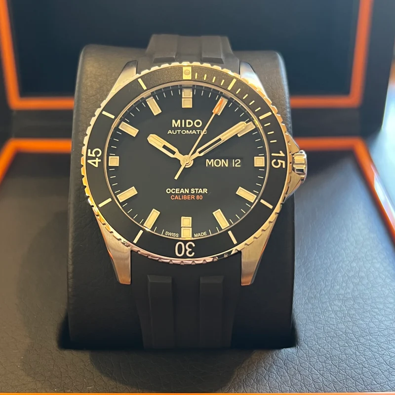 Mido Ocean Star Automatique Jour-Date Mido Ensemble complet M026430A