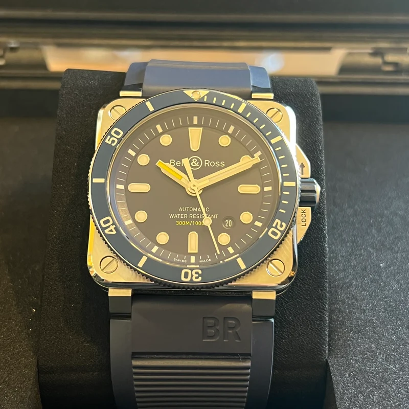 Bell & Ross Ensemble complet Diver Blue BR03-92-DIV