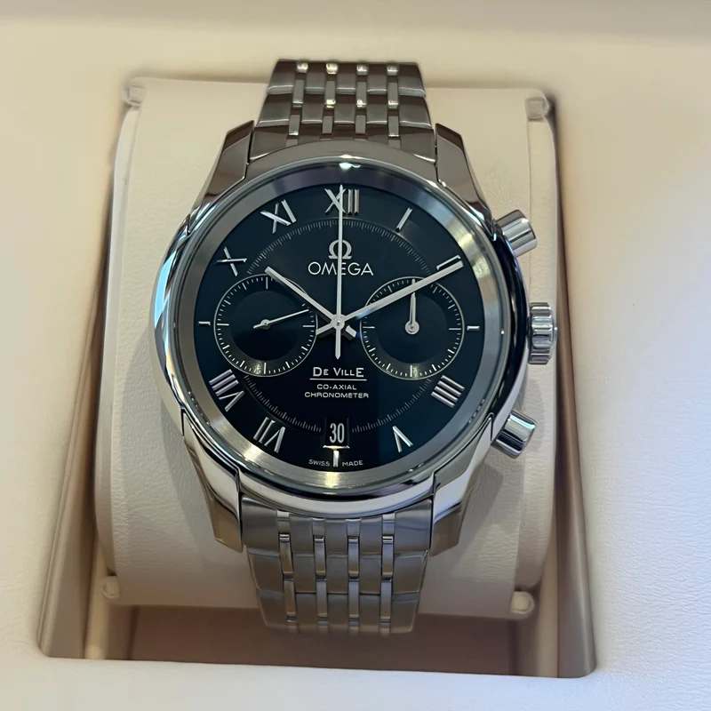 Omega Coffret complet chronographe De Ville Hour Vision 431.10.42.51.01.001