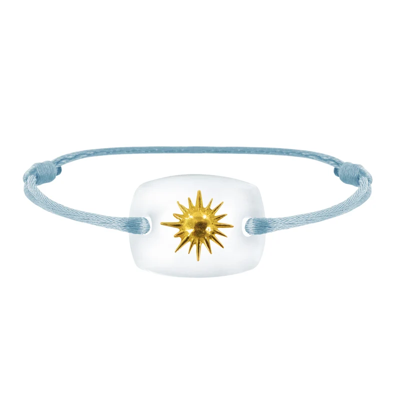 Bracelet Soleil lien émotion en or