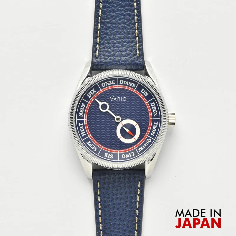 Vario NAVI Voyage France Single Hand Watch