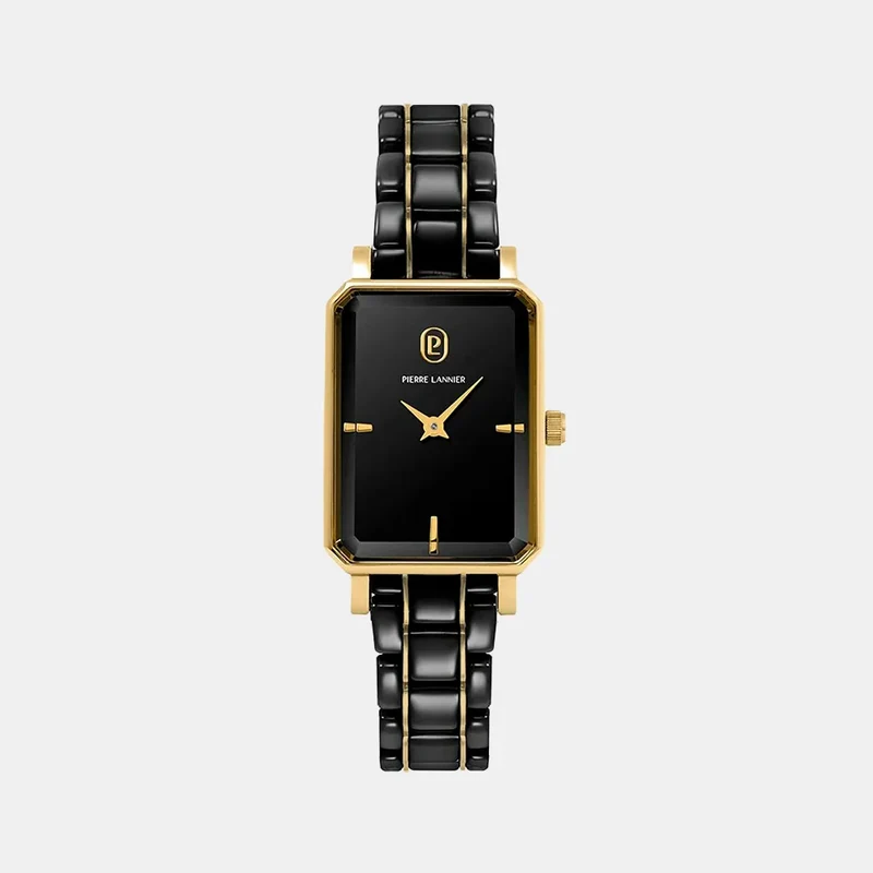 Montre PIERRE LANNIER Femme ARIANE en Céramique Noir 085L839