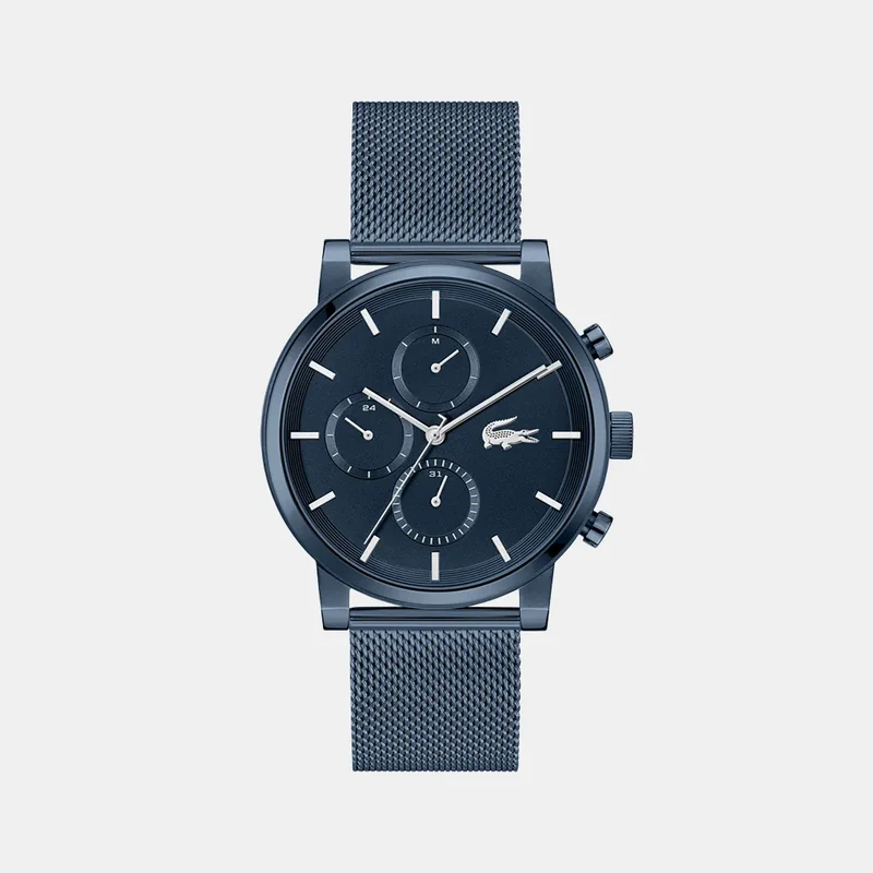Montre LACOSTE Homme REPLAY en Acier Milanais Bleu 2011484