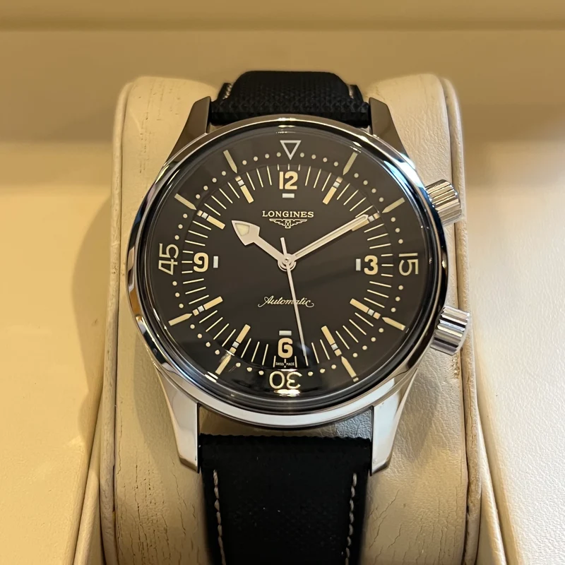 Coffret complet Longines Legend Diver L3.674.4.56.0